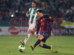 Messi con sus F50 - Javi Ferrandiz © SPORT