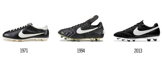 tacos nike tiempo color negro