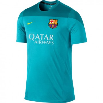 CAMISETA FC BARCELONA TRAINING TOP 2013-2014 ADULTO 544993-409