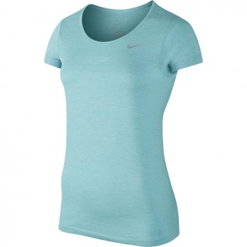 CAMISETA RUNNING NIKE DRI-FIT KNIT SHORT-SLEEVE MUJER 644680-437