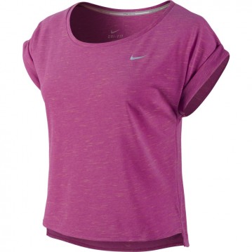 CAMISETA RUNNING NIKE TAILWIND NEO SLUB CROP MUJER 644878-612