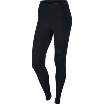 MALLA NEGRA NIKE RU NTF GFX BURNOUT TIGHT MUJER 687619-010