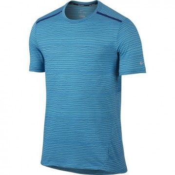 CAMISETA RUNNING NIKE DRI-FIT TAILWIND STRIPE HOMBRE 724809-418