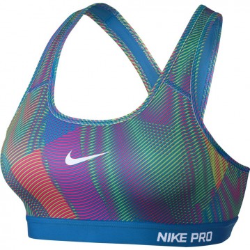SUJETADOR TRAINING NIKE PRO CLASSIC PADDED FREQUENCY MUJER 743204-435