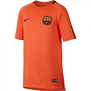 CAMISETA OFICIAL DE ENTRENAMIENTO FC BARCELONA BREATHE SQUAD NIÑO 854411-813