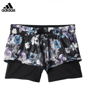 PANTALÓN CORTO RUNNING ADIDAS RUN 2-IN-1 MUJER AX7269